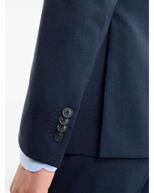 Fay Blue Button-Fastening Patch-Pocket Jacket for men