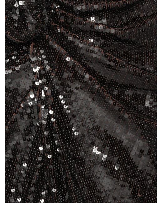 ROTATE BIRGER CHRISTENSEN Black Jupe À Sequins
