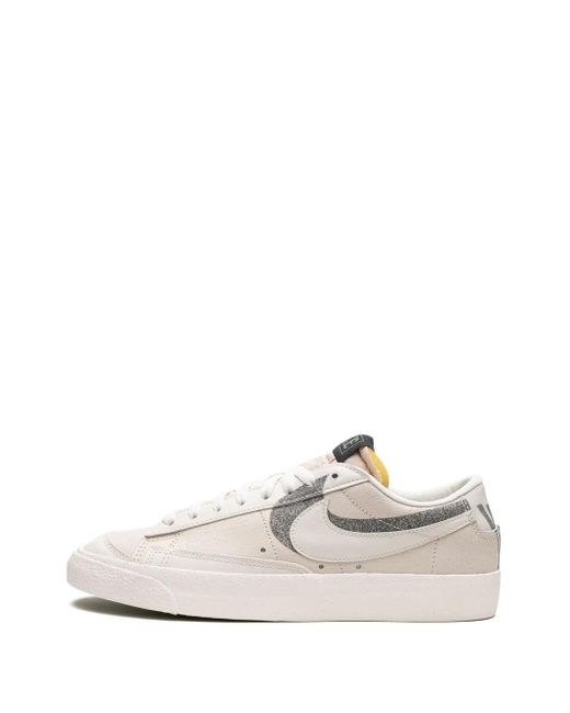 Nike White Blazer Low "Shadow Halloween" Sneakers