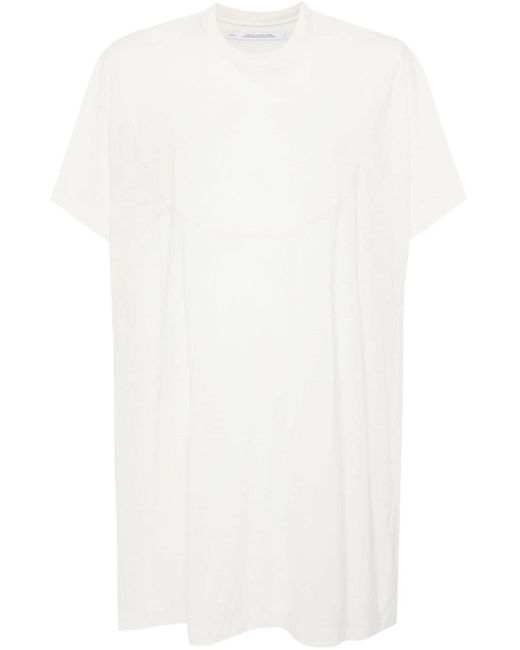 Julius Fein gestricktes T-Shirt in White für Herren