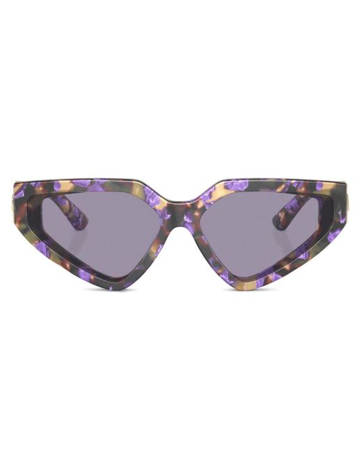 Dolce & Gabbana Purple Precious Cat-eye Sunglasses