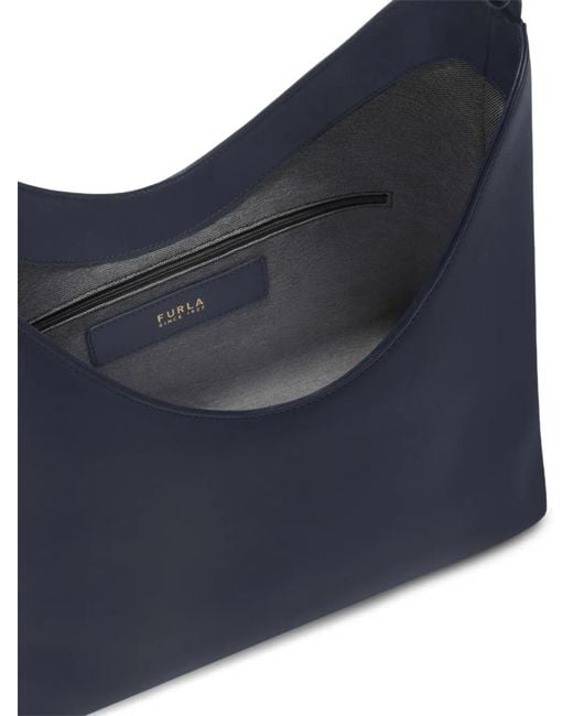 Furla Blue Medium Goccia Shoulder Bag