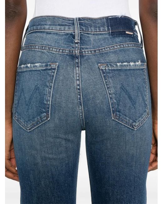 Mother Blue The Kickit Jeans