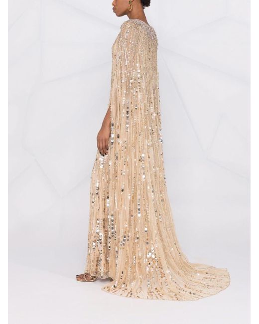Jenny packham gold dress top