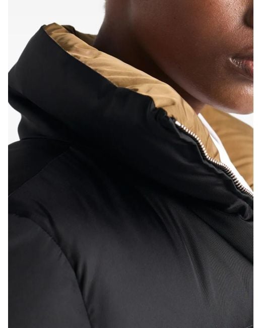 Prada Black Padded Stand-Up Collar Jacket