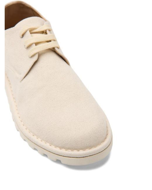 Marsèll White Sancrispa Lug-Sole Lace-Up Derby Shoes for men