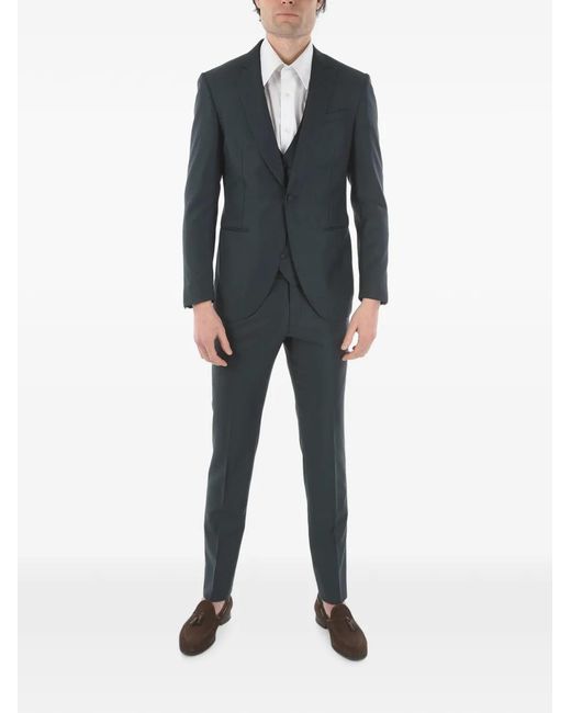 Corneliani Driedelig Pak in het Black voor heren