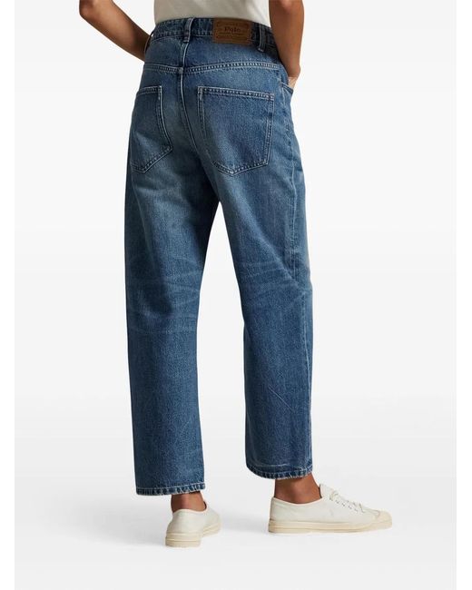 Polo Ralph Lauren Blue Cotton Jeans