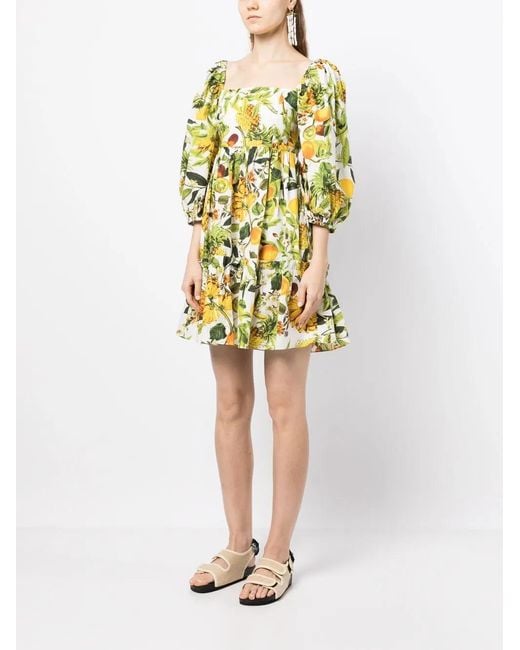 Cara Cara Yellow Sip Sip Dress