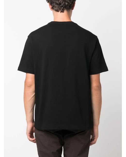 Emporio Armani Black T-Shirts And Polos for men