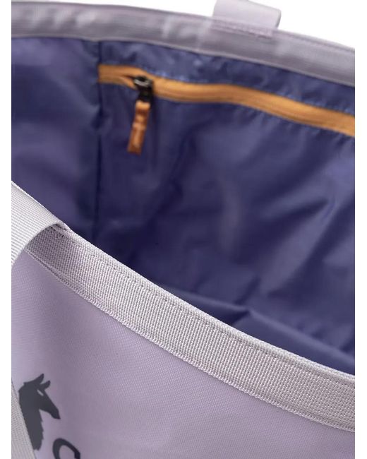 COTOPAXI White Allpa Logo-Print Tote Bag