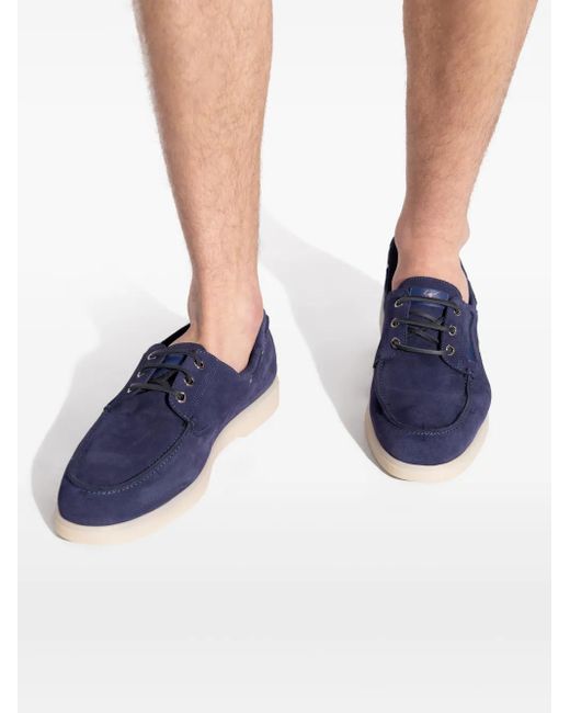Giuseppe Zanotti Blue Leather Boots for men