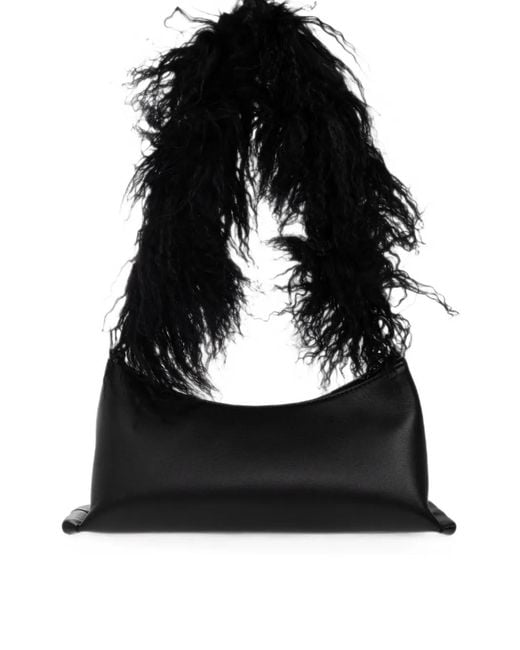 Cult Gaia Black Osa Shoulder Bag