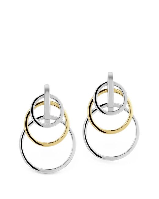 Mateo White Orbit Earrings
