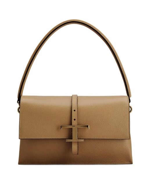 Tod's Brown Mini Tasche Mit T-Schnalle
