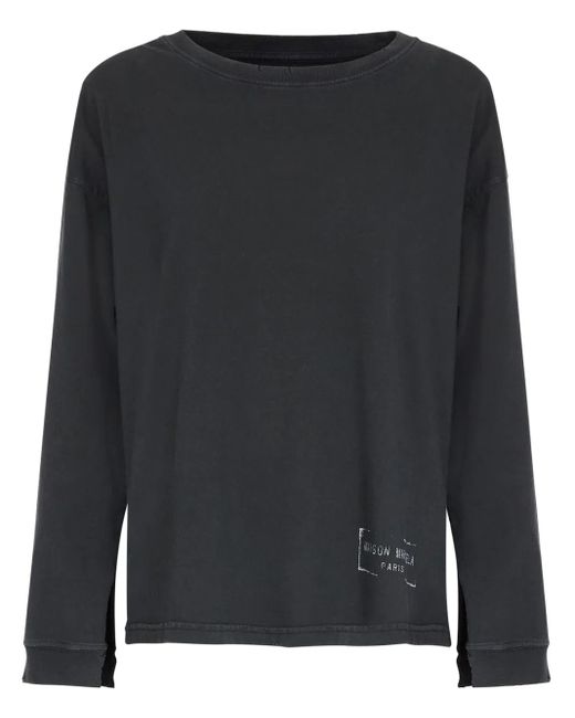 Maison Margiela ロゴ スウェットシャツ Black