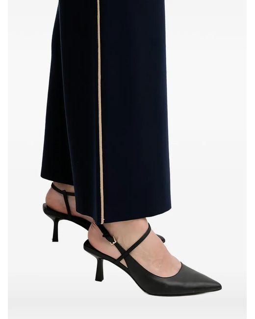 Benetton Black Wide Leg Trousers