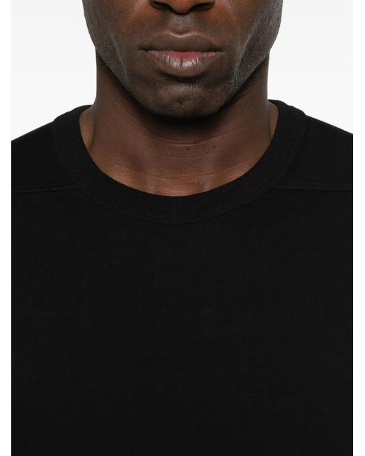 Rick Owens Black Long-Sleeve T-Shirt for men