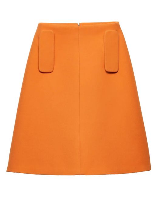 Prada Tricotine スカート Orange