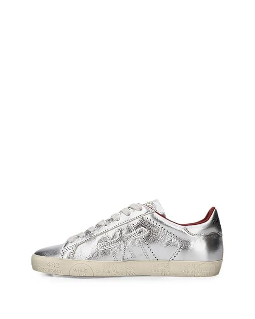 Premiata White Stevend 8493 Sneakers
