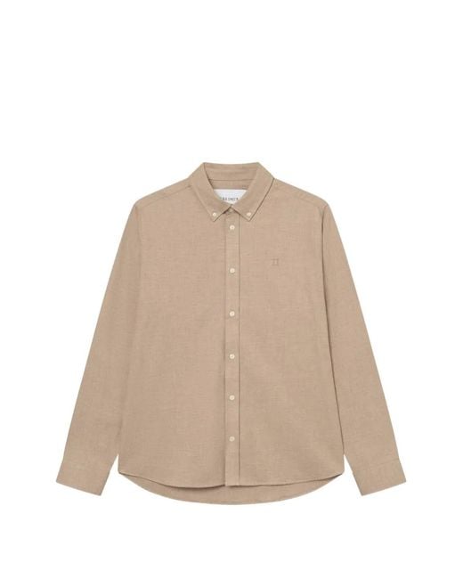 Les Deux Natural Desert Cotton Shirt for men