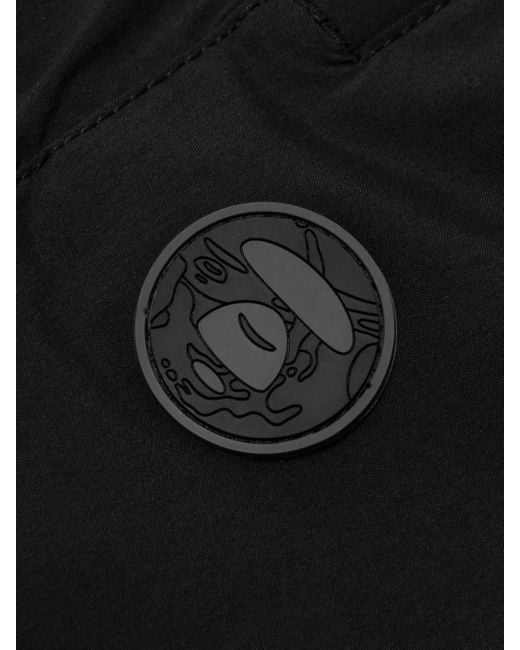 Pantalon Cargo Côtelé À Logo Appliqué Aape By A Bathing Ape pour homme en coloris Black