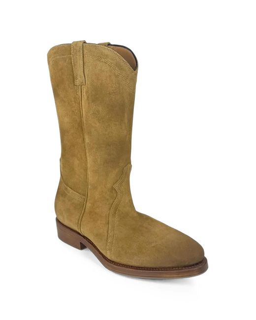 Jil Sander Green Bottines Bruce