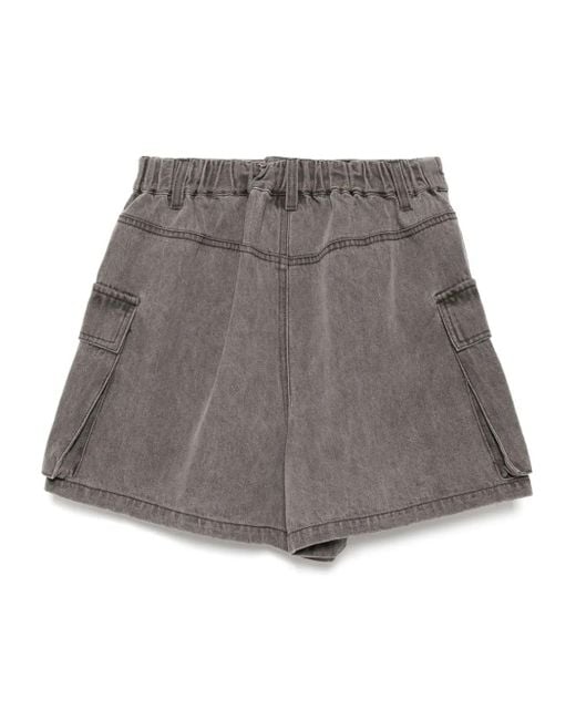 Chocoolate Gray Denim Skort