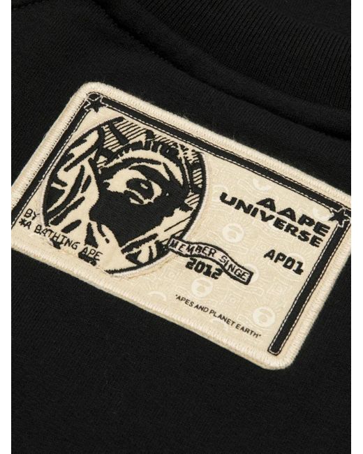 Sweat À Ornements Aape By A Bathing Ape pour homme en coloris Black