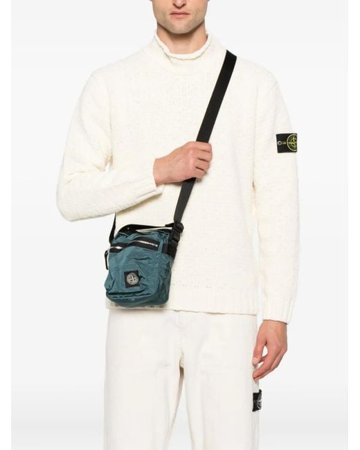 Stone Island Green Bag for men
