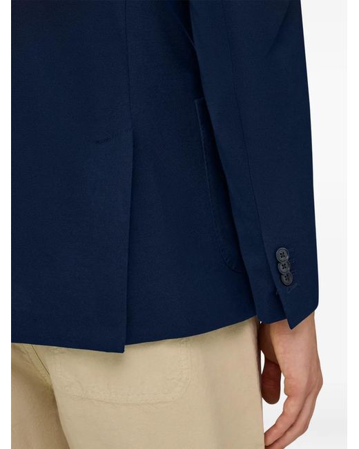 Boggi Blue Double-Breasted Blazer for men