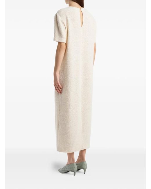 Khaite White Webber Dress
