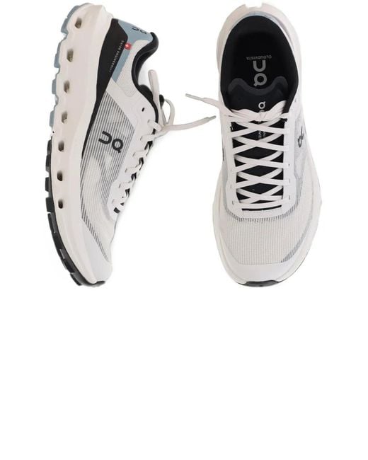 On Shoes White Cloudvista 3 Mesh Sneakers for men