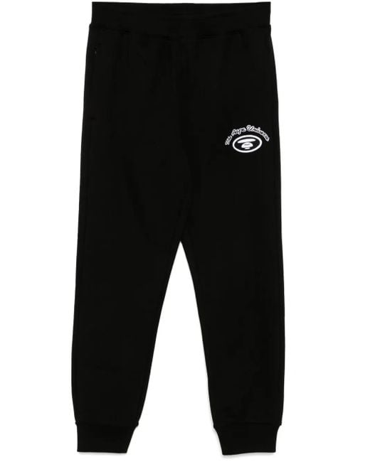 Aape By A Bathing Ape Jogginghose Mit Logo-Patch in Black für Herren