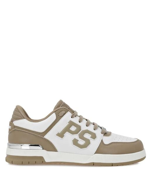 Philipp Plein White Sneakers Mit Einsätzen