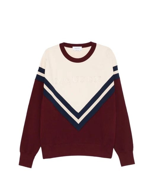 McQueen Purple Sweat À Logo for men