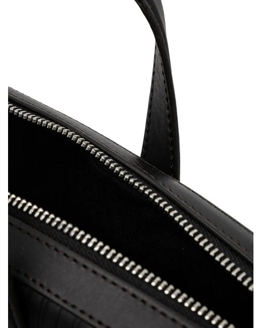 Paul Smith Leren Laptoptas in het Black voor heren