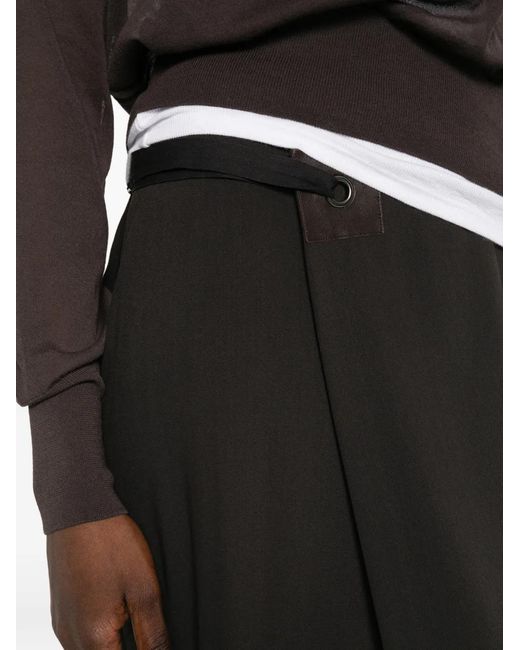 Paloma Wool Blont Midi-Wikkelrok Met Split in het Black