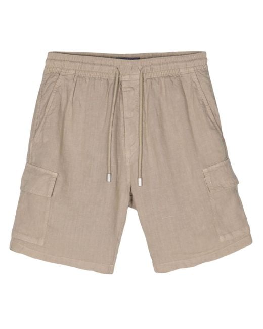 Vilebrequin Natural Drawstring-waist Linen Shorts for men
