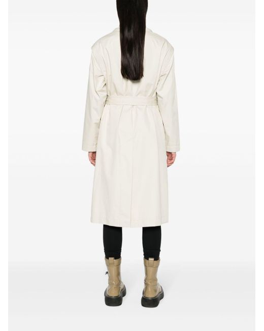 Trench Elyme di Moncler in White