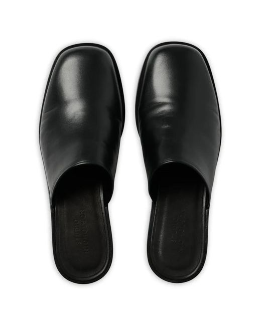 Studio Nicholson Black Mules Barlow