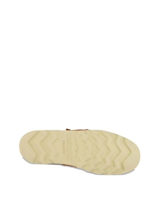 Sebago Brown Mokassins mit Animal-Print