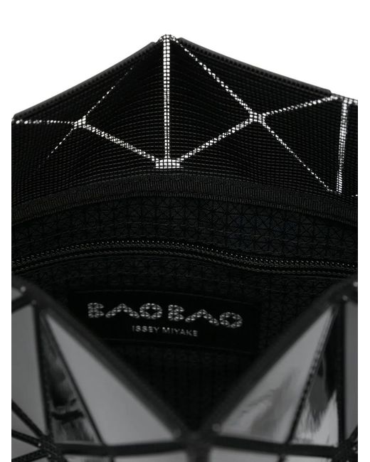Issey Miyake Black Lucent Geometric Tote Bag