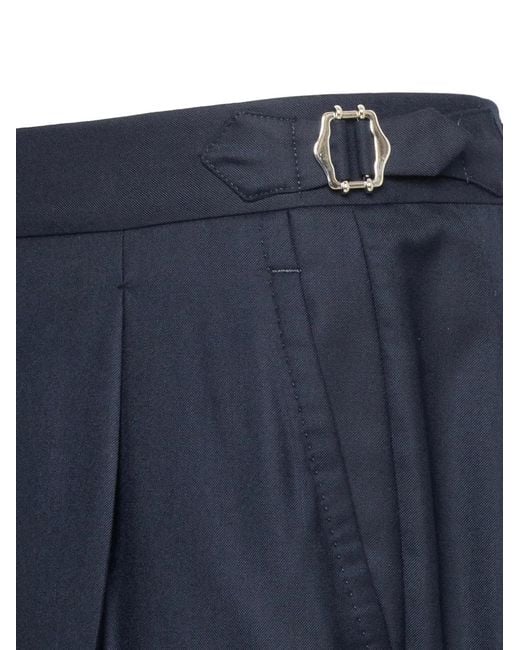 Franzese Collection Blue Rolls-Royce Single-Breasted Buttoned Suit for men