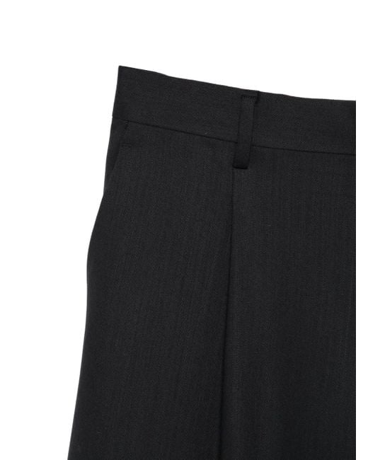 Costumein Gray Pleated Trousers for men