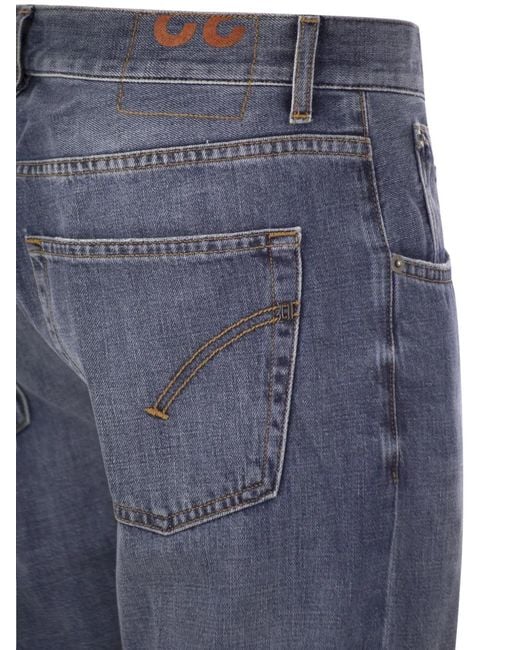 Dondup Blue Five-Pocket Trousers for men