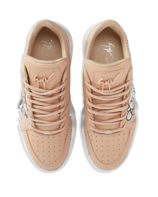 Giuseppe Zanotti Pink Trainers