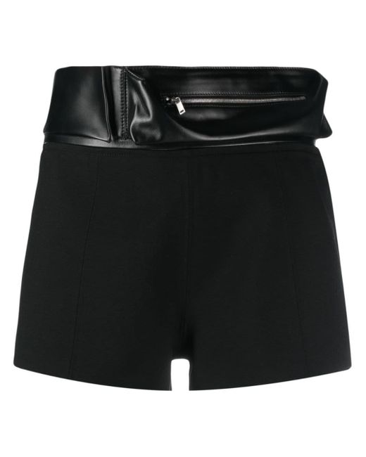 Jil Sander Black Zip-pocket Shorts