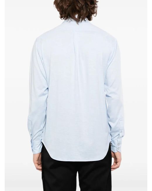 Tom Ford White Silk Cotton Blend Shirt for men