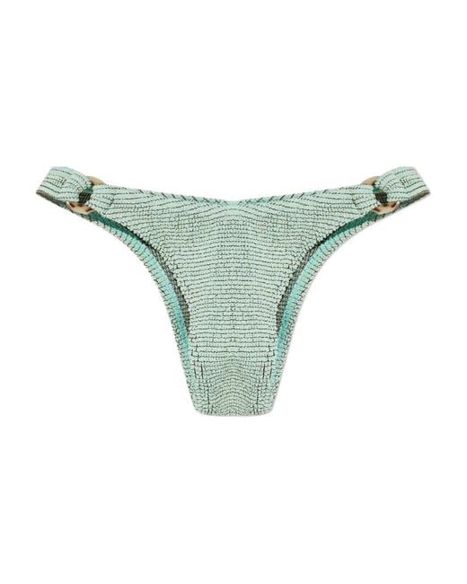 Bondeye Ring Scene Bikinislip in het Green